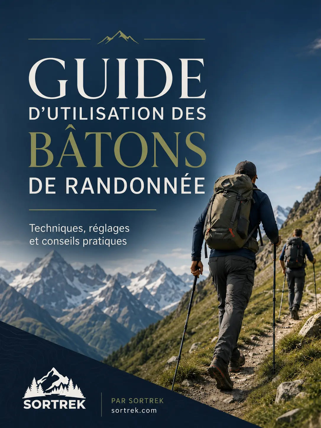 Ebook guide d'utilisation des bâtons de randonnée